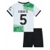 Tanie Strój piłkarski Liverpool Ibrahima Konate #5 Koszulka Wyjazdowej dla dziecięce 2023-24 Krótkie Rękawy (+ szorty)